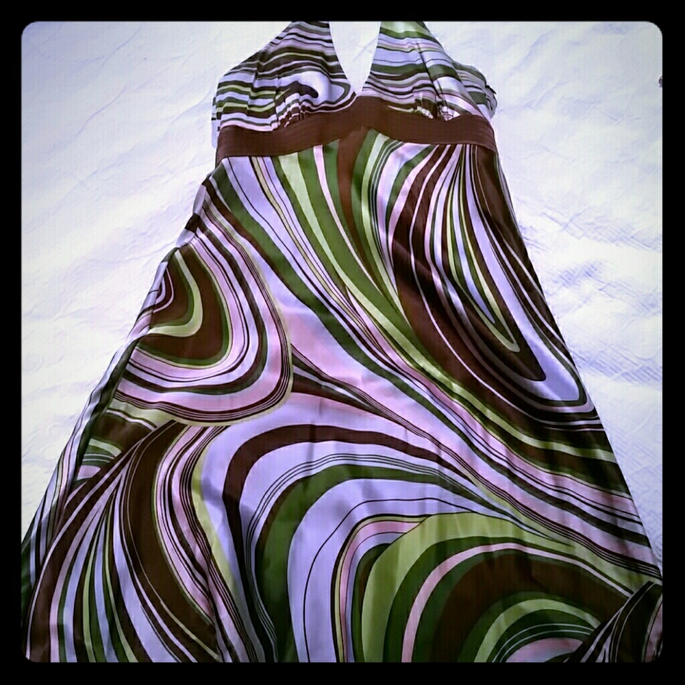 Shelli Segal halter dress